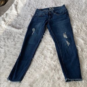 YMI size 5 skinny jeans - cropped at ankle